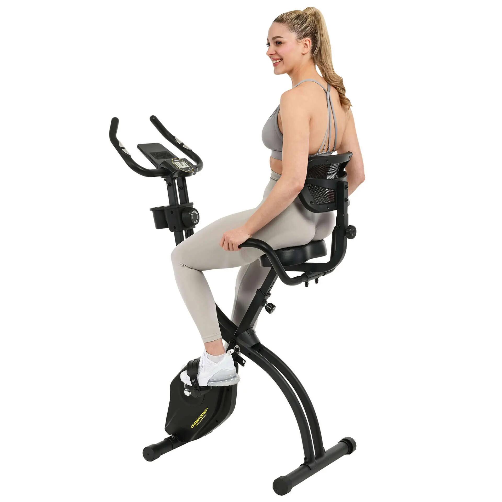 Vélo d’appartement - X-Bike Velo Fit –  pliable avec dossier 3/16