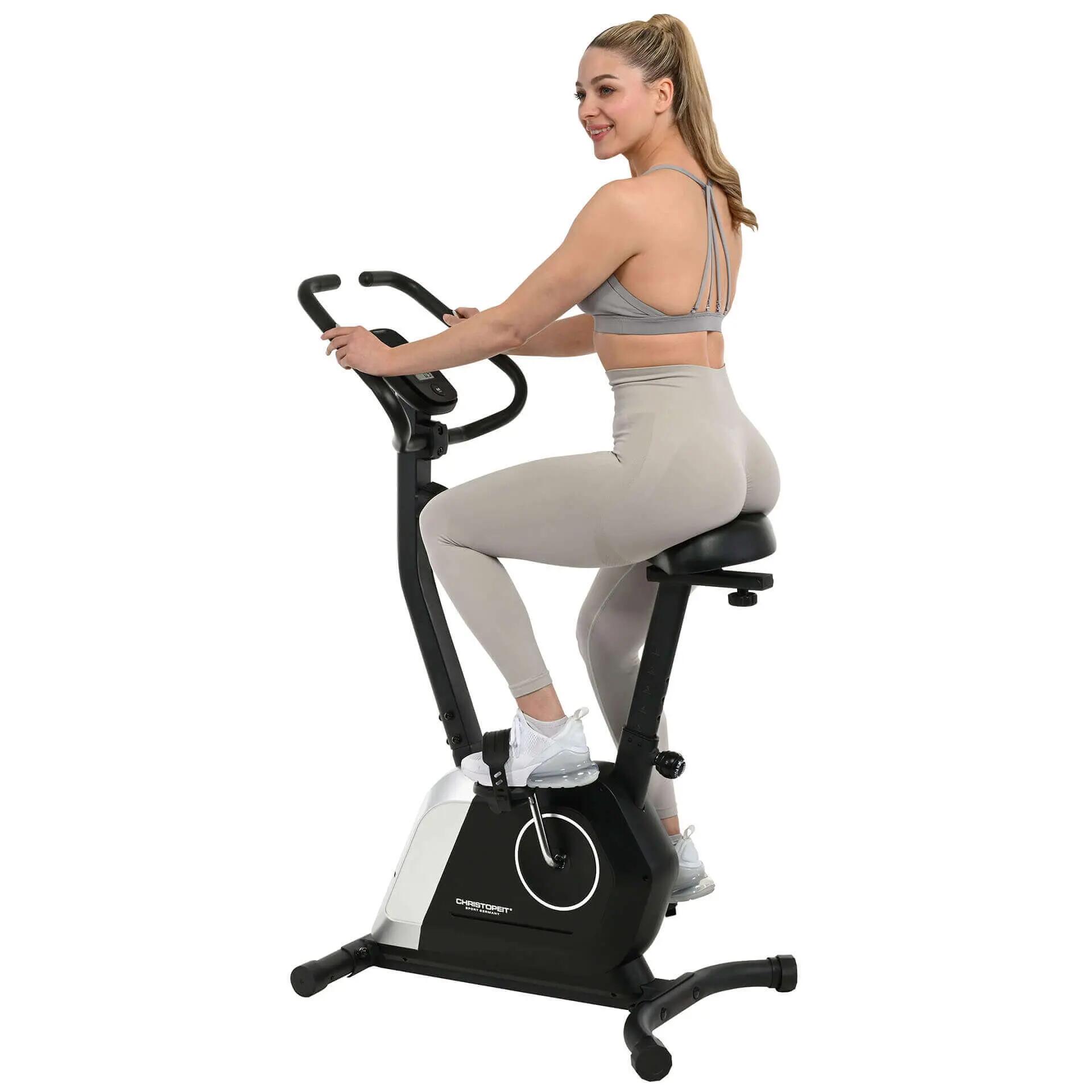 Vélo d'appartement Activ avec frein magnétique, 14 niveaux et selle confortable 2/8