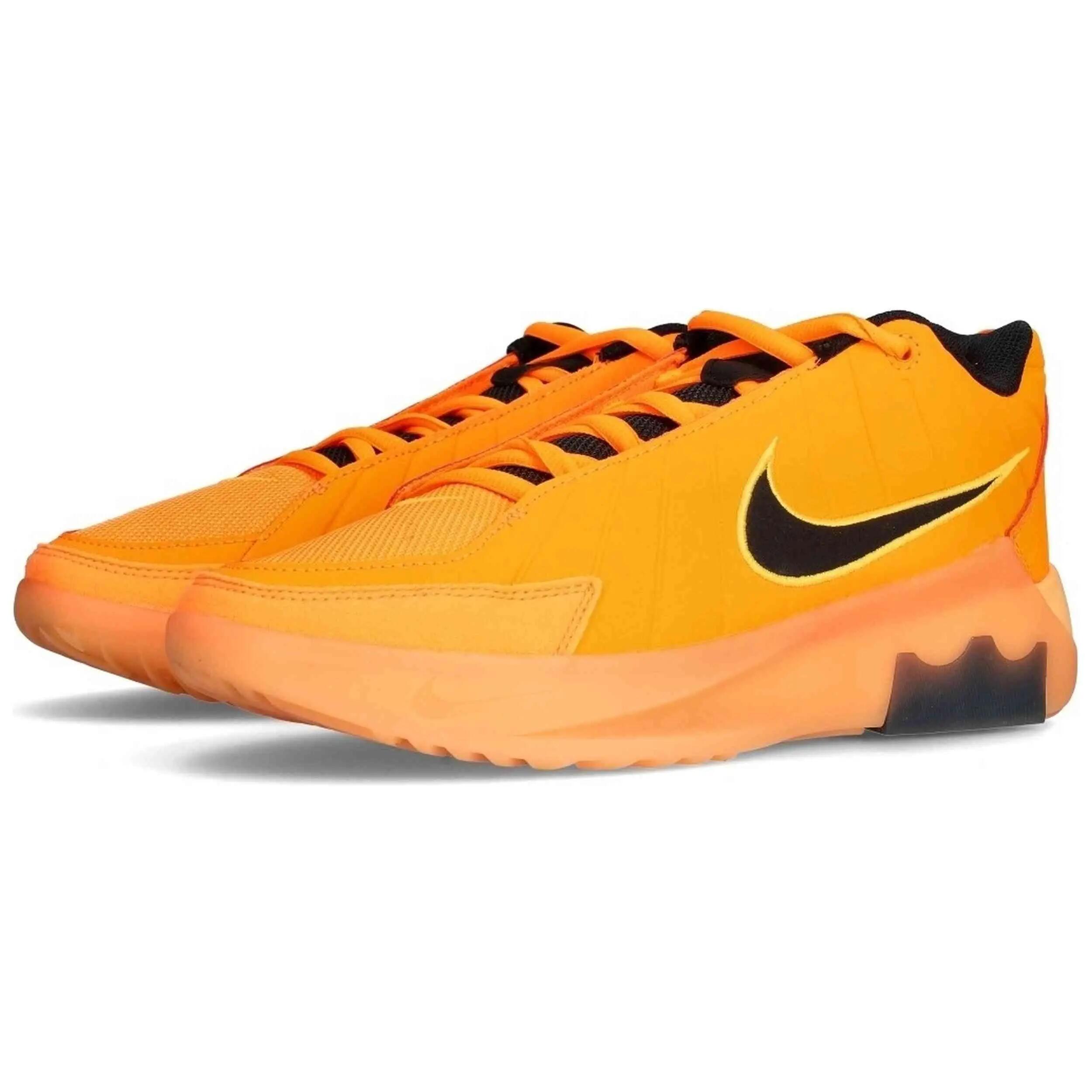 Basketbalschoenen Nike model LeBron Witness 9 "Orange Black" voor mannen 5/5