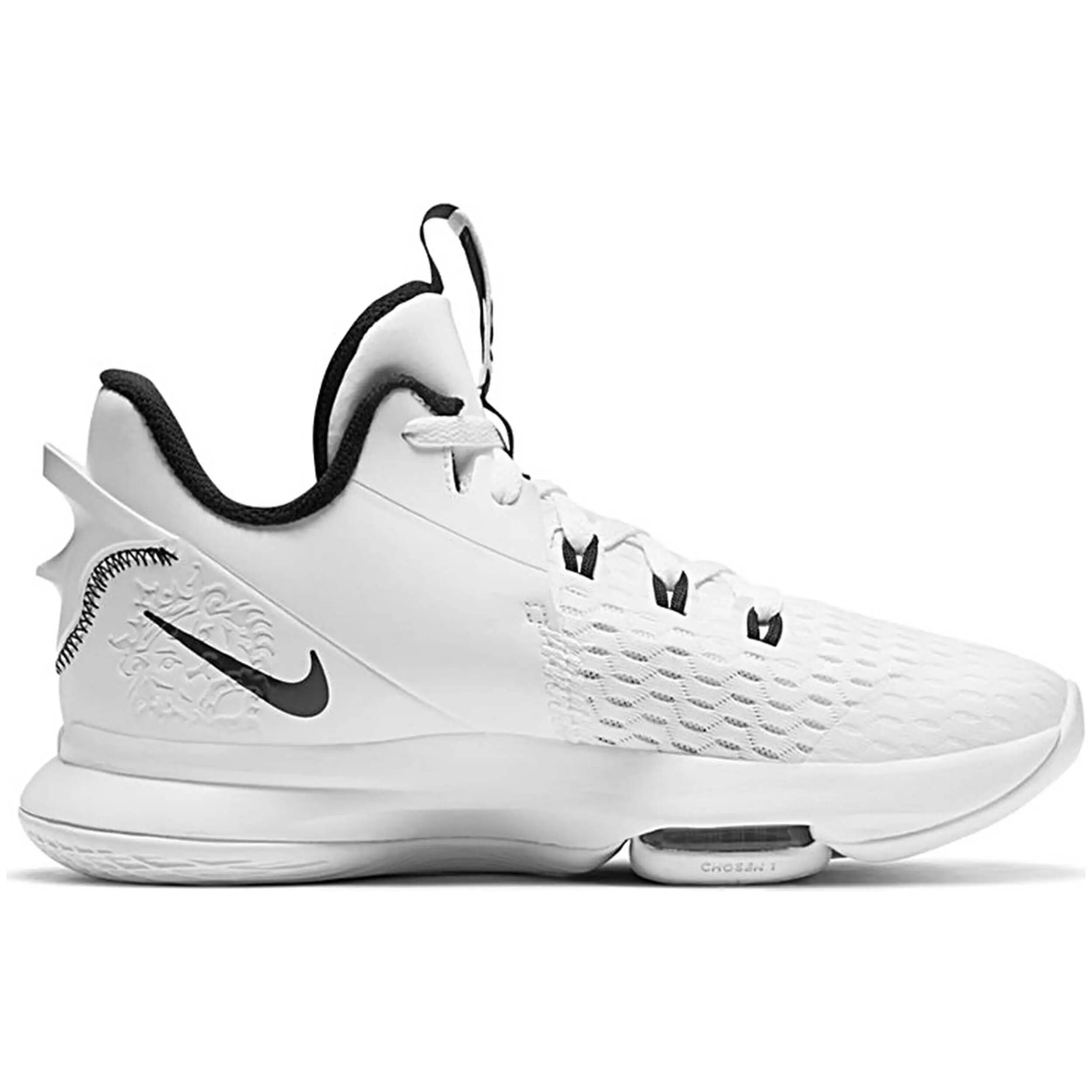 Chaussures de basket-ball Nike modèle CQ9380-101 pour homme 3/5