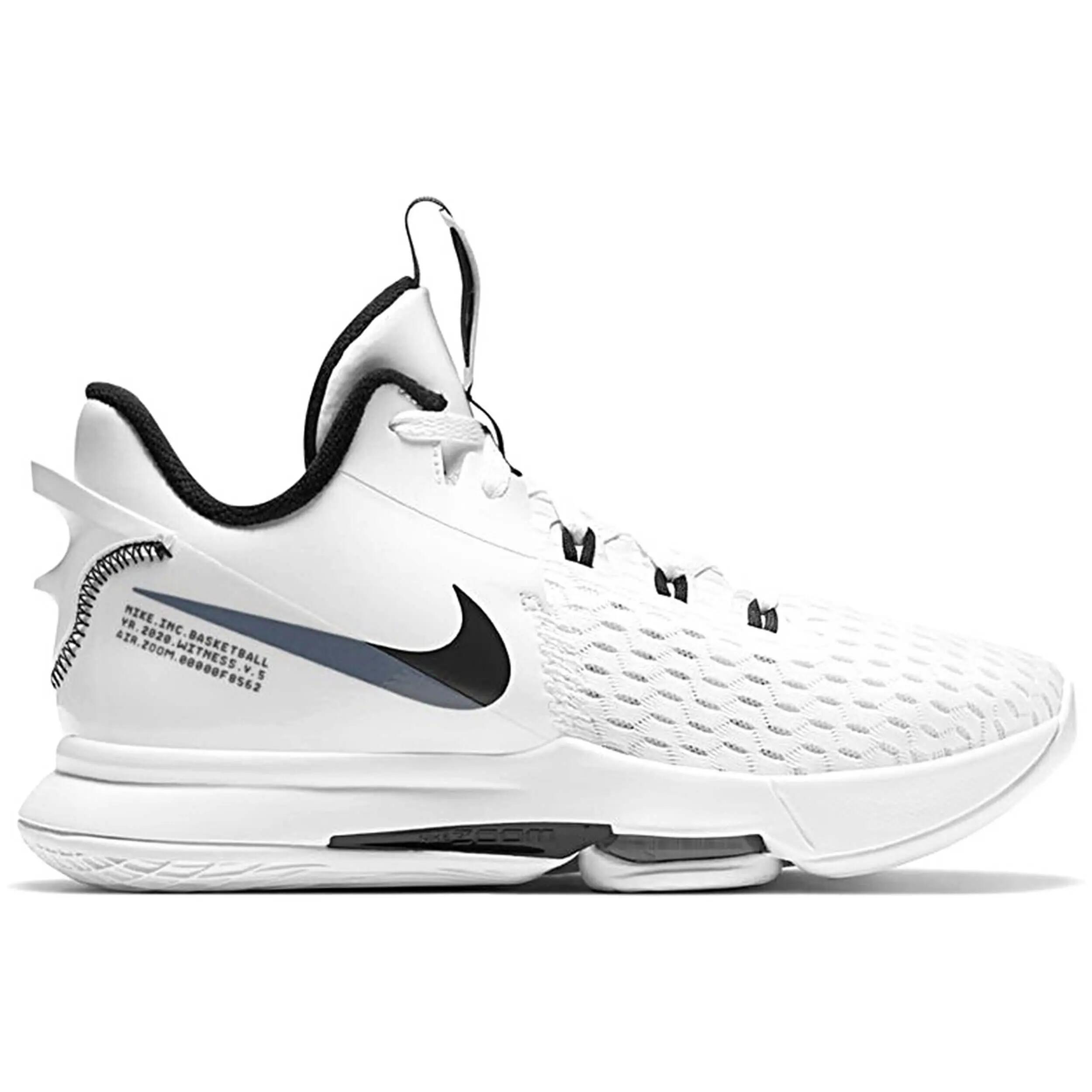 Chaussures de basket-ball Nike modèle CQ9380-101 pour homme 2/5