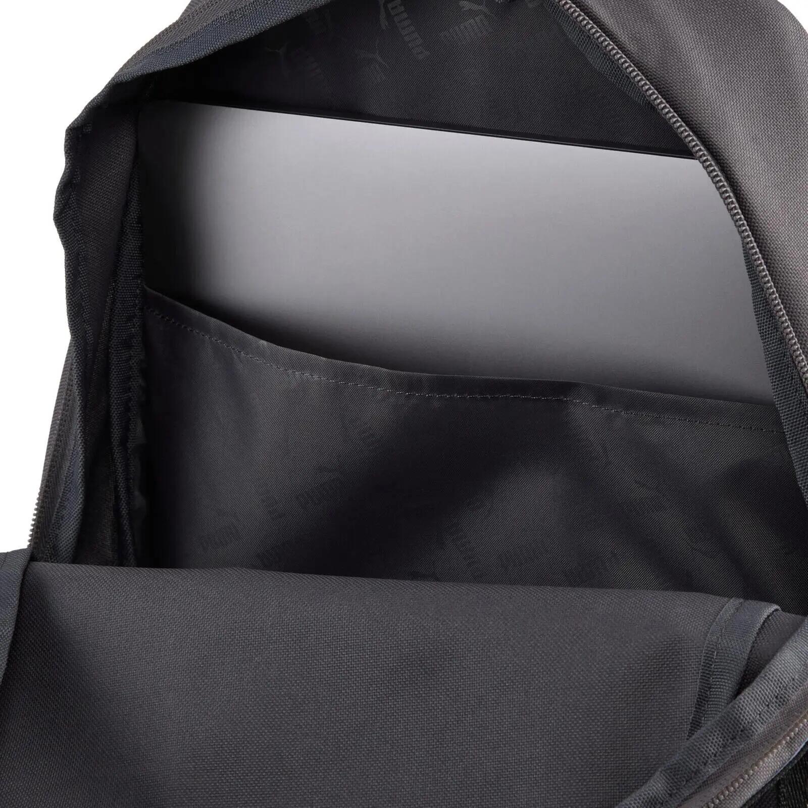 Zaino Puma Phase Tape Backpack 20L, Grigio, Unisex 4/4