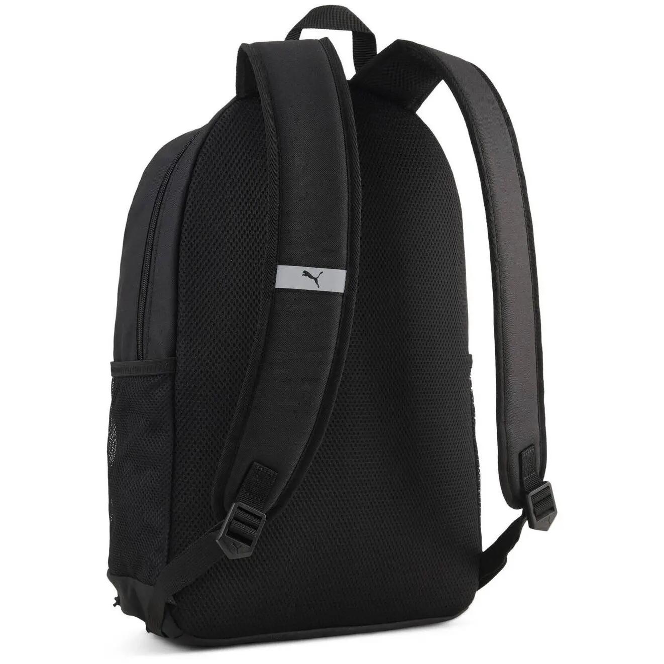 Mochila Puma Plus Backpack II 20L, Negro, Unisexo 3/5
