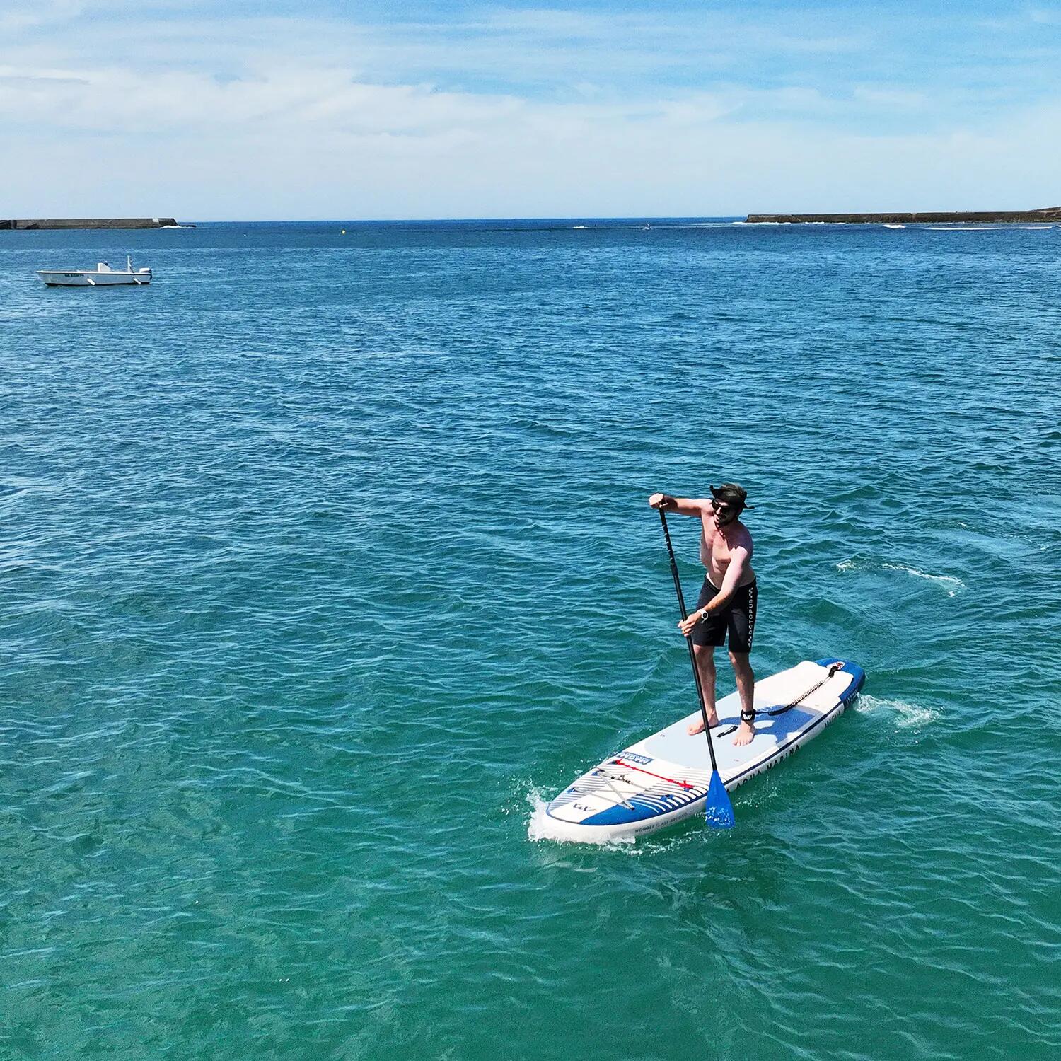 Deska SUP Aqua Marina Magma 11'2" + ZESTAW SUPER COMBO + POMPKA EP-T16 14/15