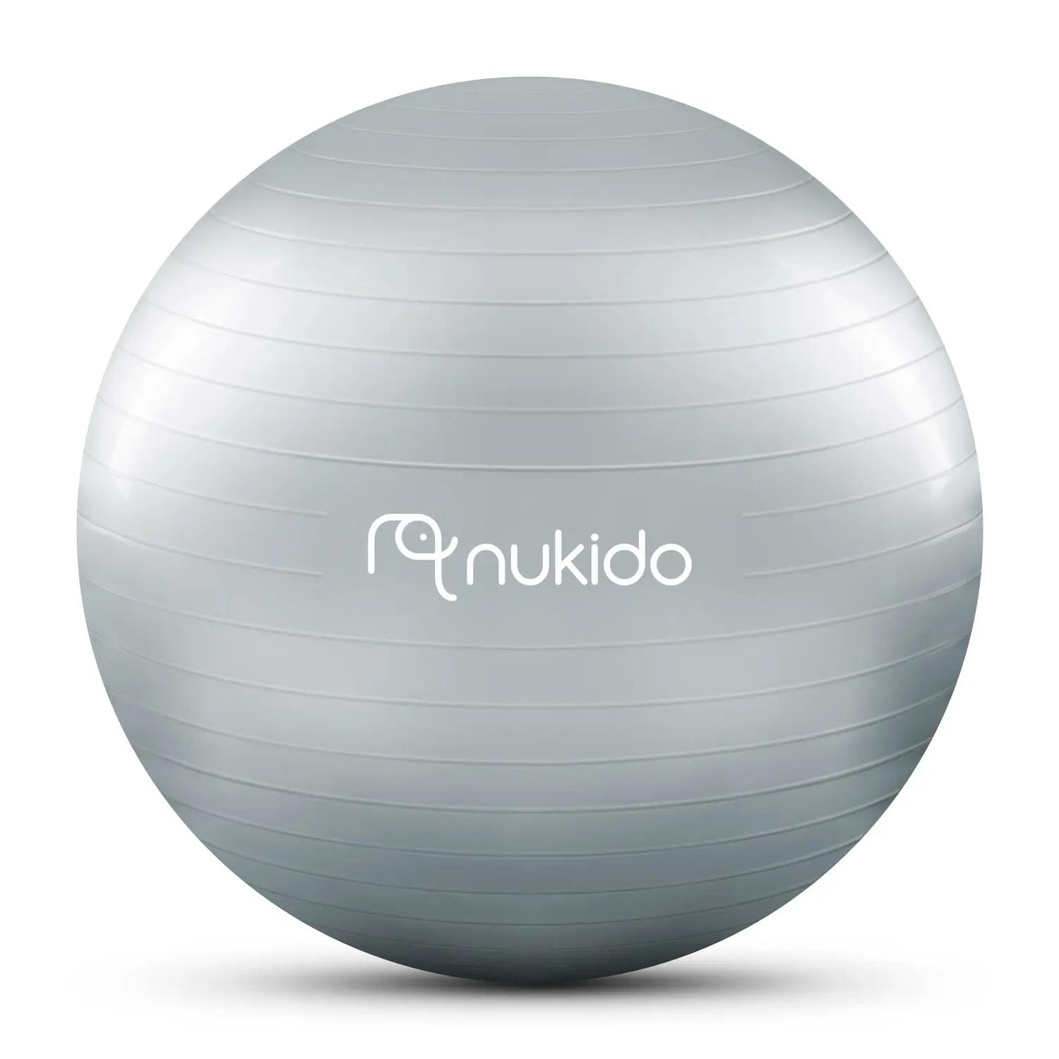 Pelota de aeróbic para embarazadas de 65 cm NS-951 gris 3/8