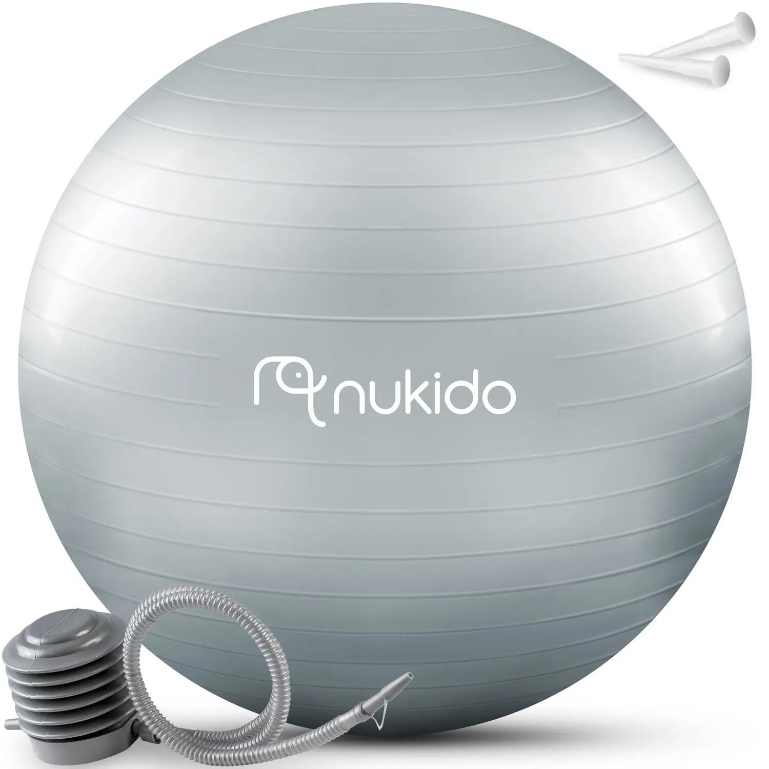 Pelota de aeróbic para embarazadas de 65 cm NS-951 gris 2/8