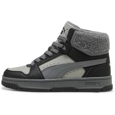 Scarpe da ginnastica Puma Rebound Slam Mid Cozy Jr Nero Bambini