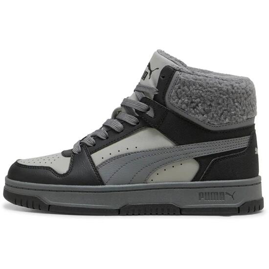 Scarpe da ginnastica Puma Rebound Slam Mid Cozy Jr Nero Bambini