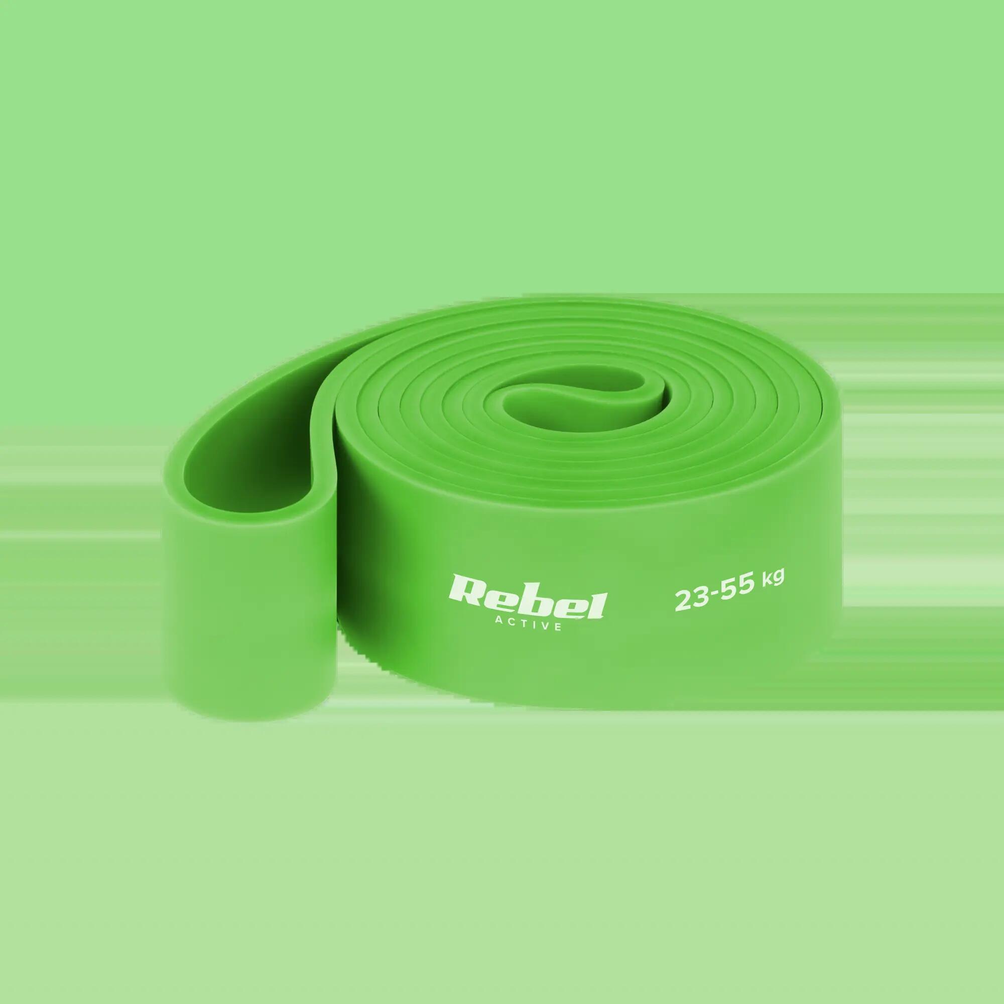 Zestaw 5 gum do ćwiczeń power band taśmy oporowe treningowe fitness Rebel 7/7