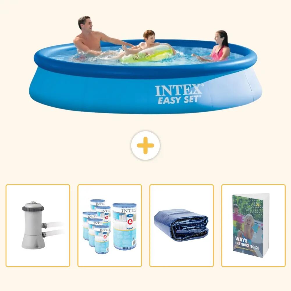 Easy Set Pool Rund - 366x76 cm - 5-teilig  SCB102 1/7