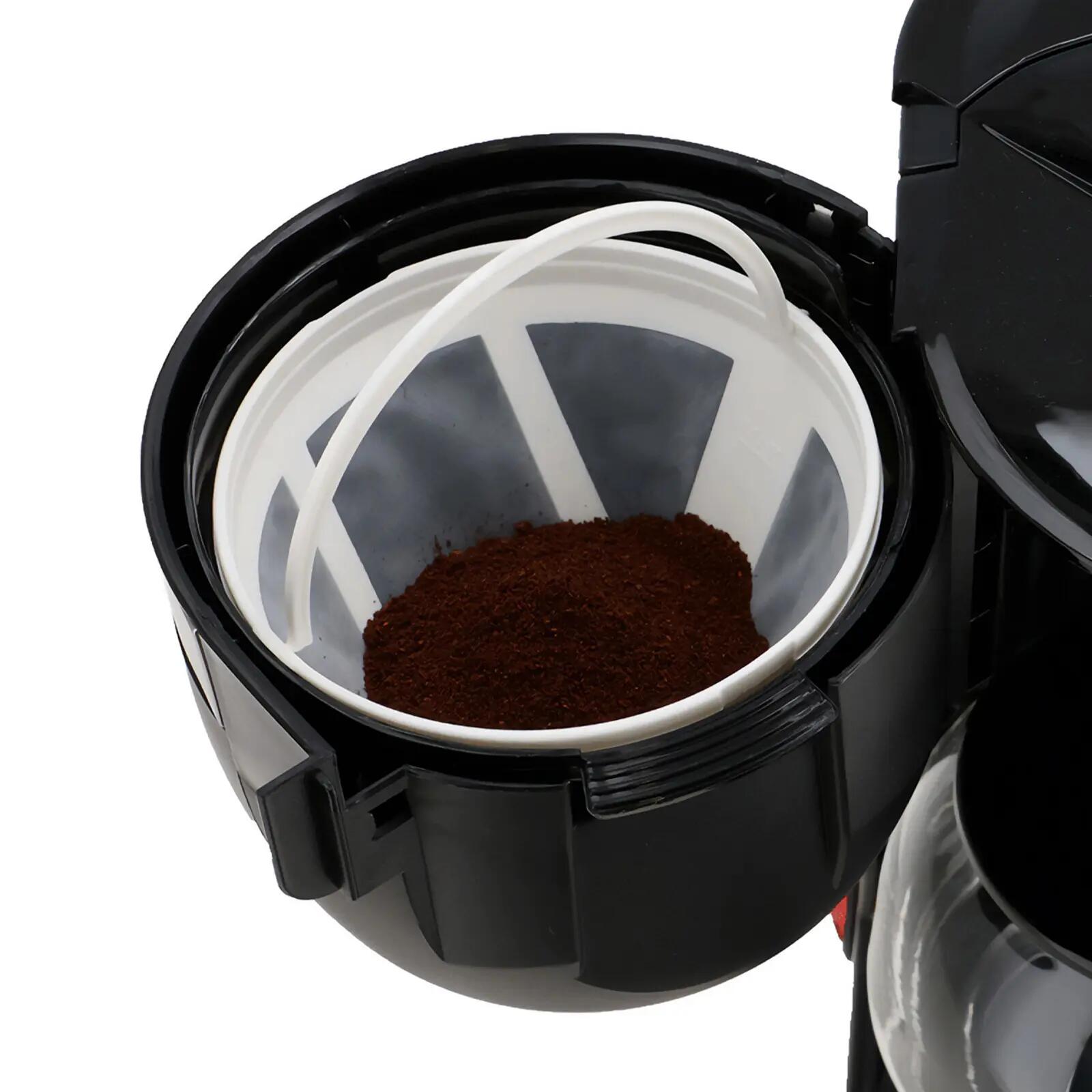 Camping Kaffeemaschine MK-70 Filter Kaffee Vollautomat Glas 6 Tassen 170W 4/4
