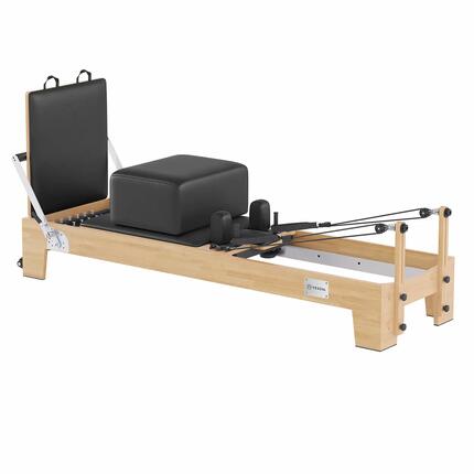 H60 Pilates Reformer aus Gummibaumholz