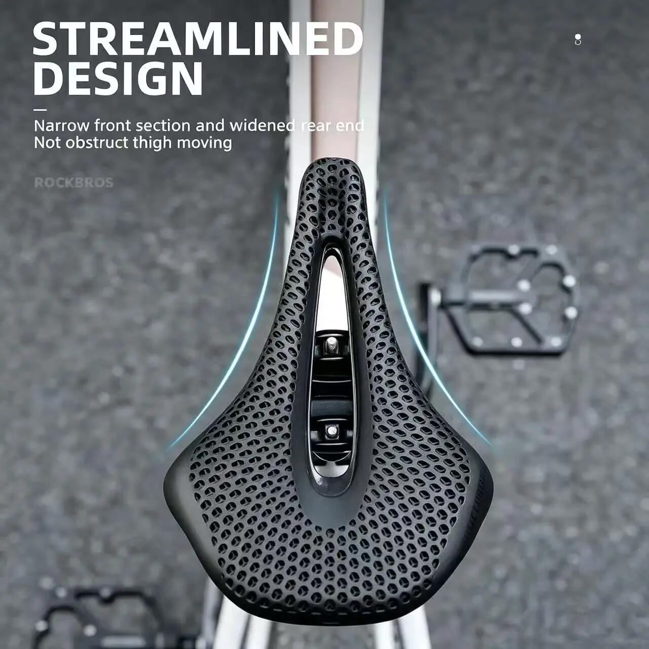 Fahrradsattel 3D-Druck ergonomisch ultraleicht für MTB & Rennrad 3/7