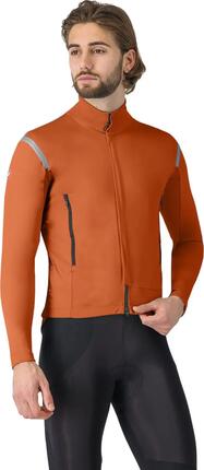 Castelli Heren Perfetto Ros 3 Lange Mouw Jas Bruin