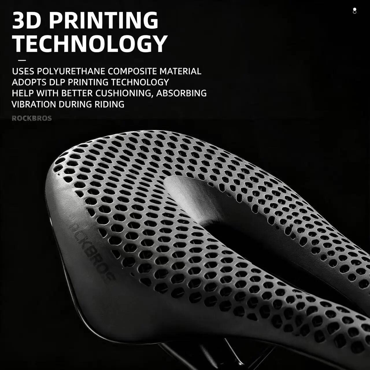 Fahrradsattel 3D-Druck ergonomisch ultraleicht für MTB & Rennrad 2/7