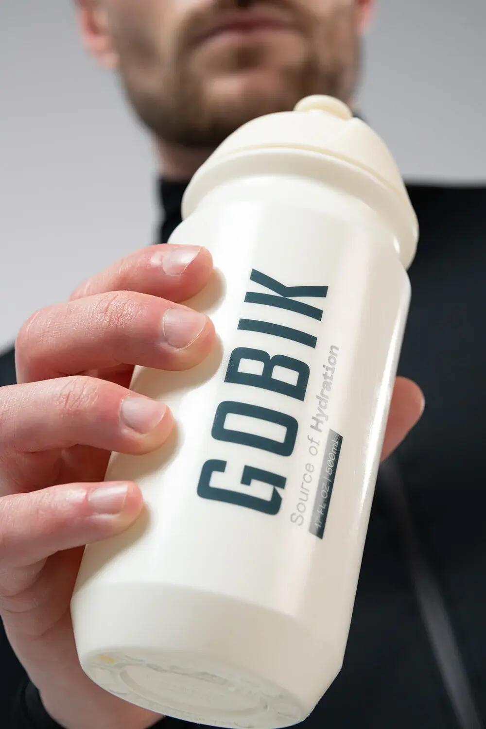 Bidon Shiva Bio Ivory Gobik - Wit - 500ml 3/4