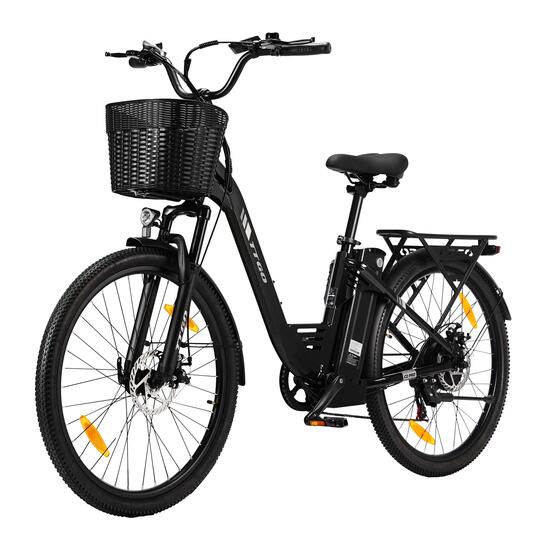 E-Bike für Erwachsene C2 PRO, 36V-18Ah-Akku, Reifen 26" × 1,95".