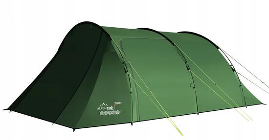 AlpenTent Tour 5 XXL Grote 5-persoonstent 16m2