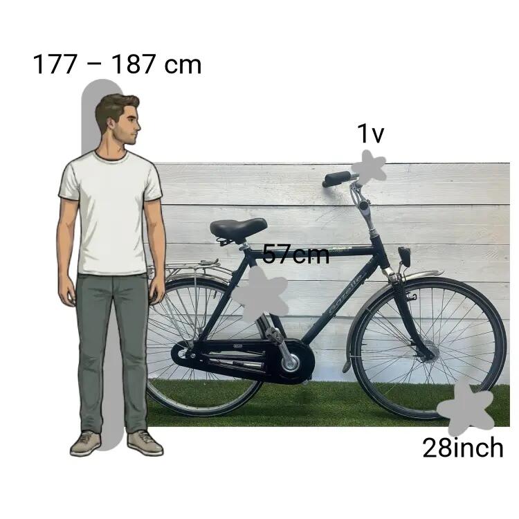Vélo d’occasion Gazelle Orange 2/4