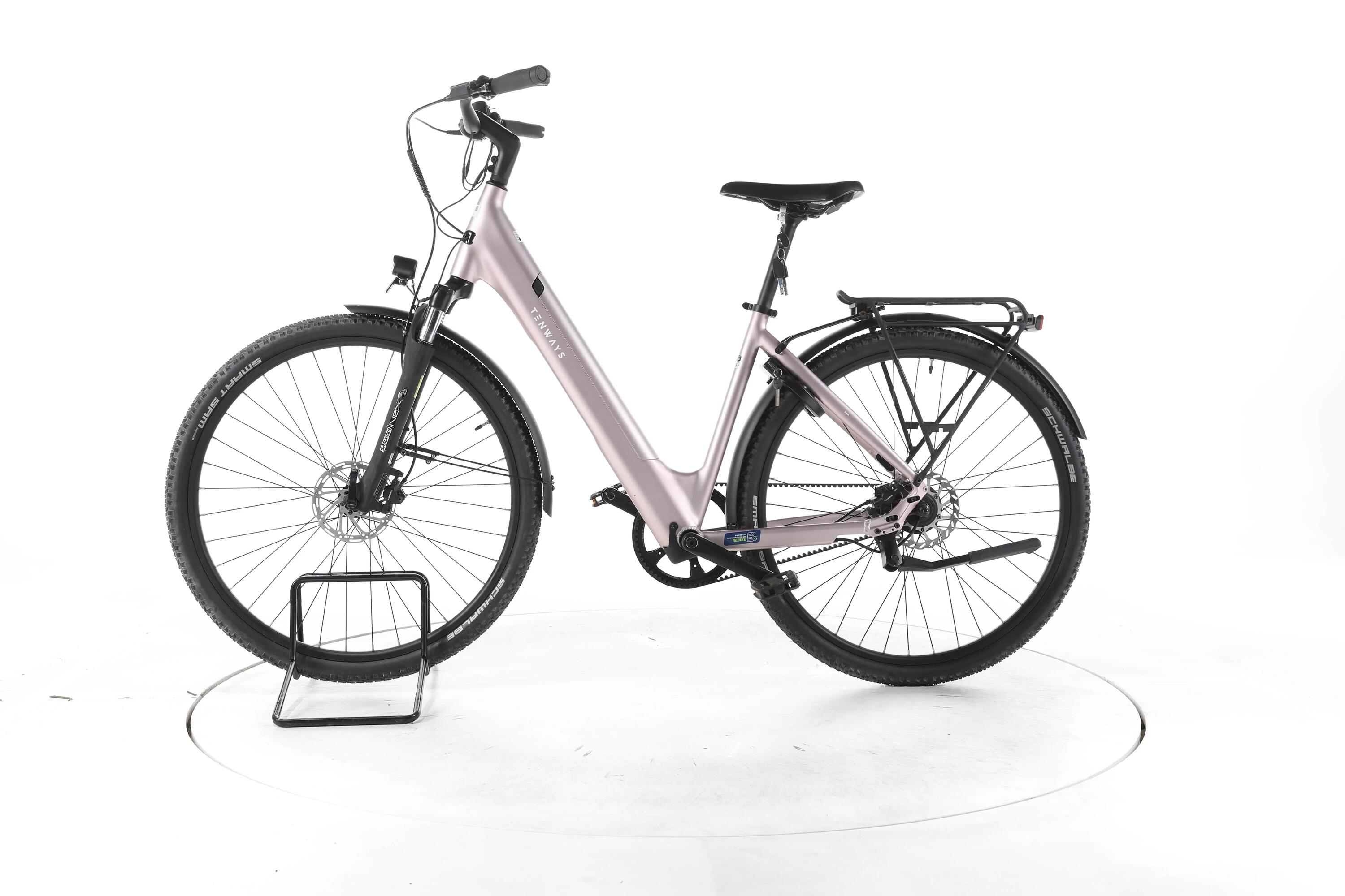 Segunda vida - TENWAYS CGO800S City E-Bike Degrau baixo - Em muito bom estado. 6/7