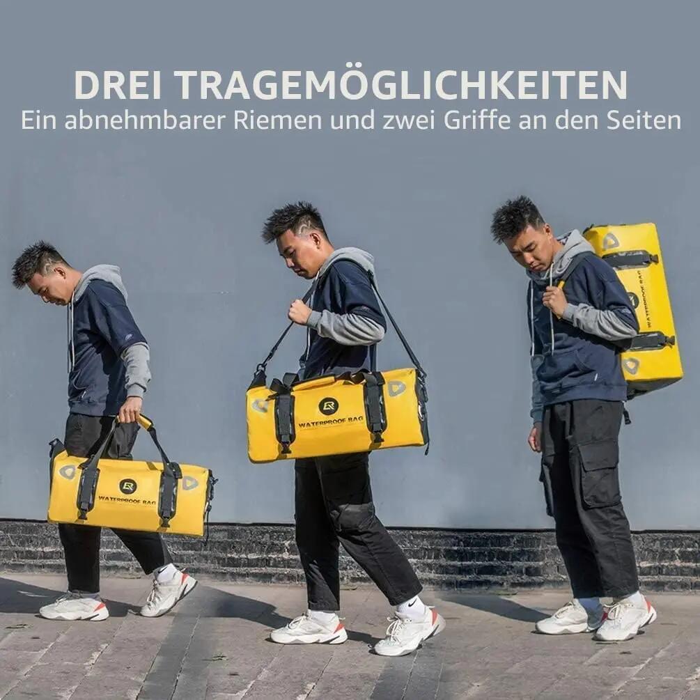 Wasserdichte Motorrad-Hecktasche 55L mit Rollverschluss & Schultergurt 7/7