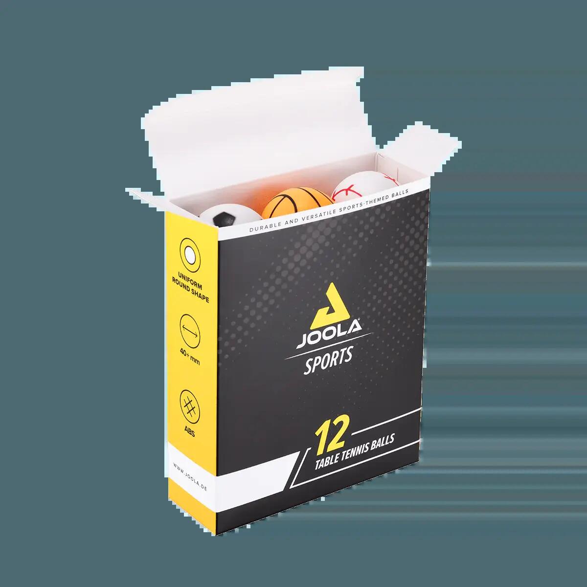 Set di 12 palline sportive da ping pong Joola 4/7