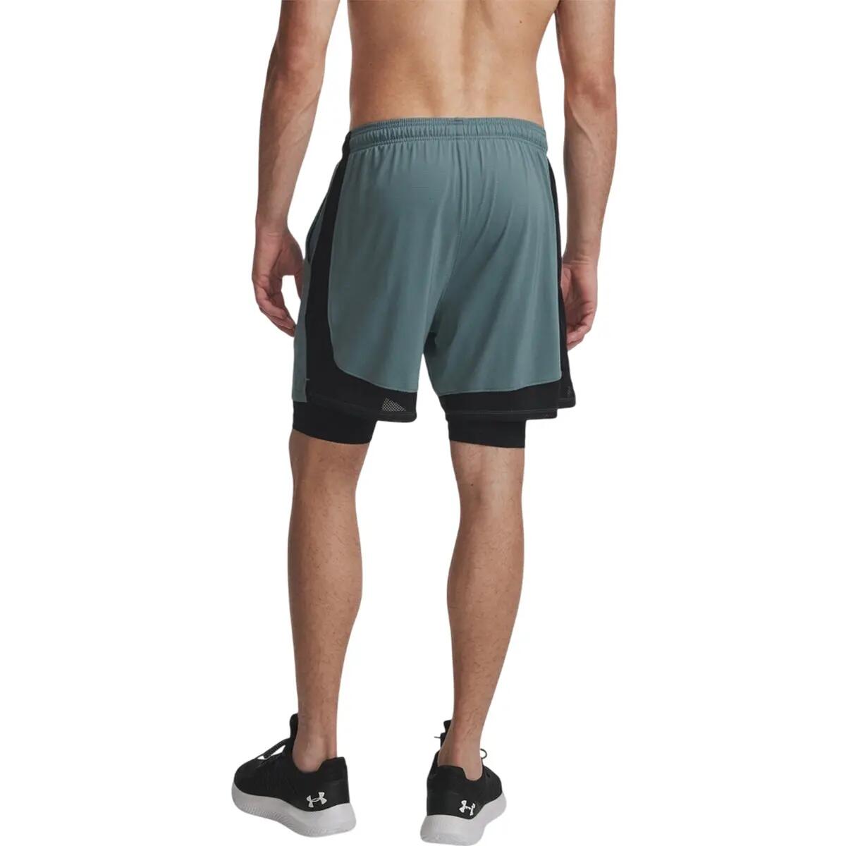 Short Homme Under Armour TECH VENT 2IN1 3/5