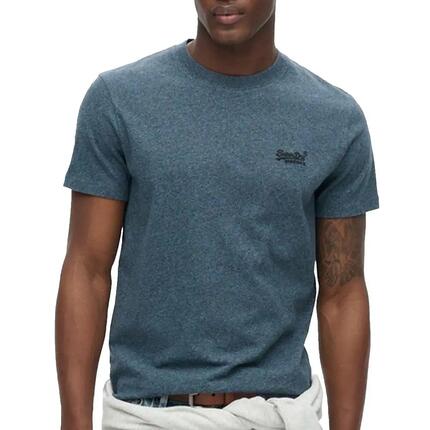 T-shirt Vert Homme Superdry Vintage LogoR6Ts