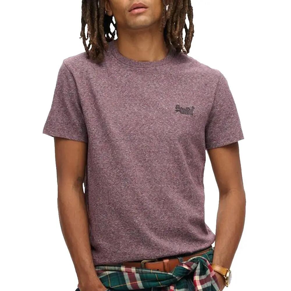 Superdry Men's Vintage Logo Bordeaux T-Shirt M1011245A