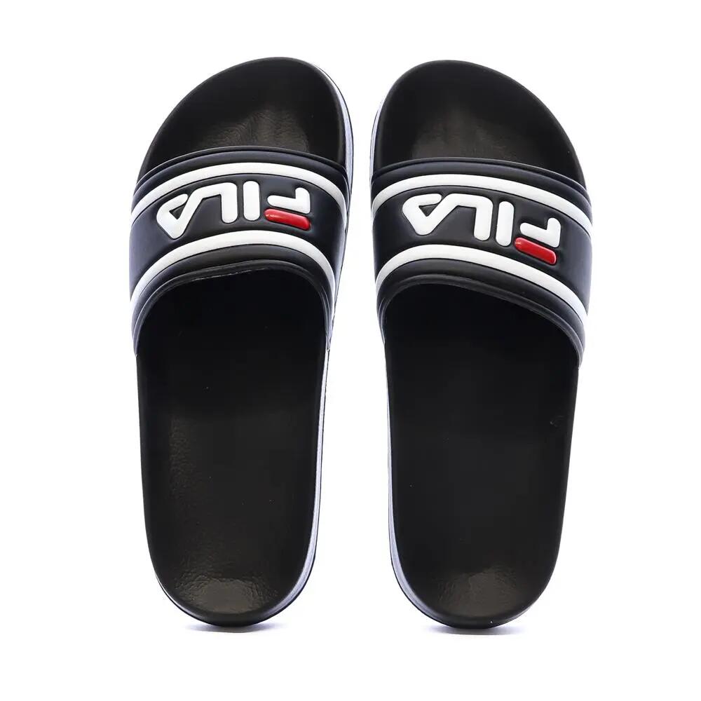 Chanclas Fila Morro Negras/Blancas para Hombre 4/7