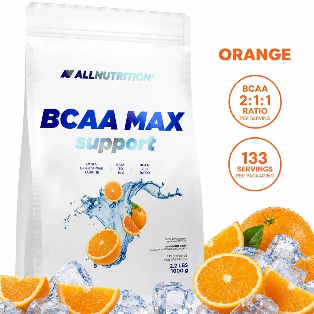 Allnutrition BCAA Max Support 1000g Orange