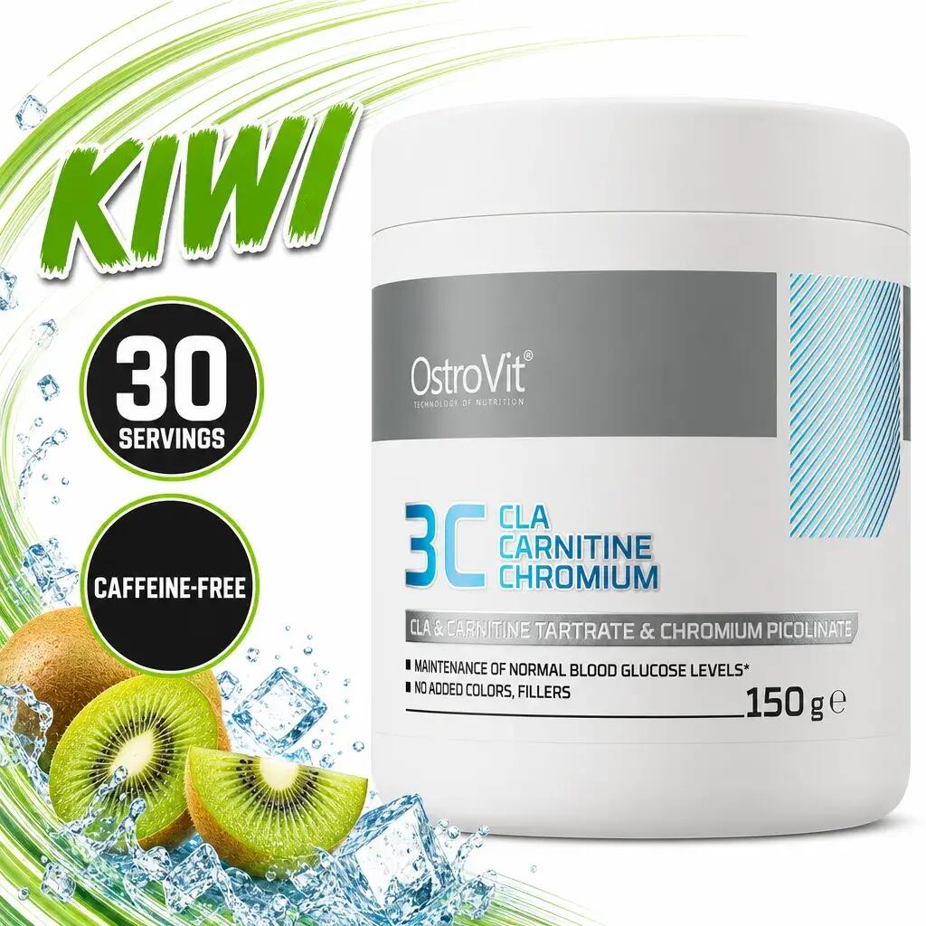 OstroVit 3C CLA Carnitine Chromium 150g Kiwi