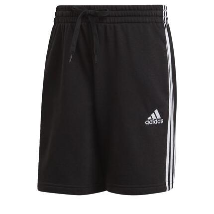 Shorts - Relaxed french terry - Ess 3-Stripes - Schwarz/Weiss