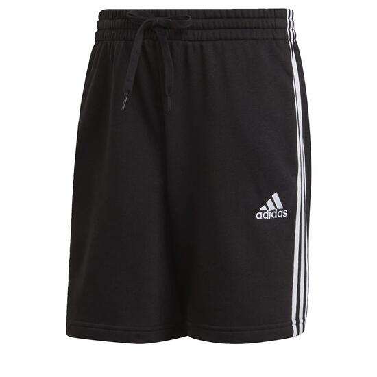 Shorts - Relaxed french terry - Ess 3-Stripes - Schwarz/Weiss