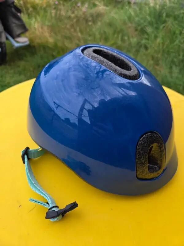 Entre Particuliers - Casque de vélo pour bébé 500 bleu 3/5