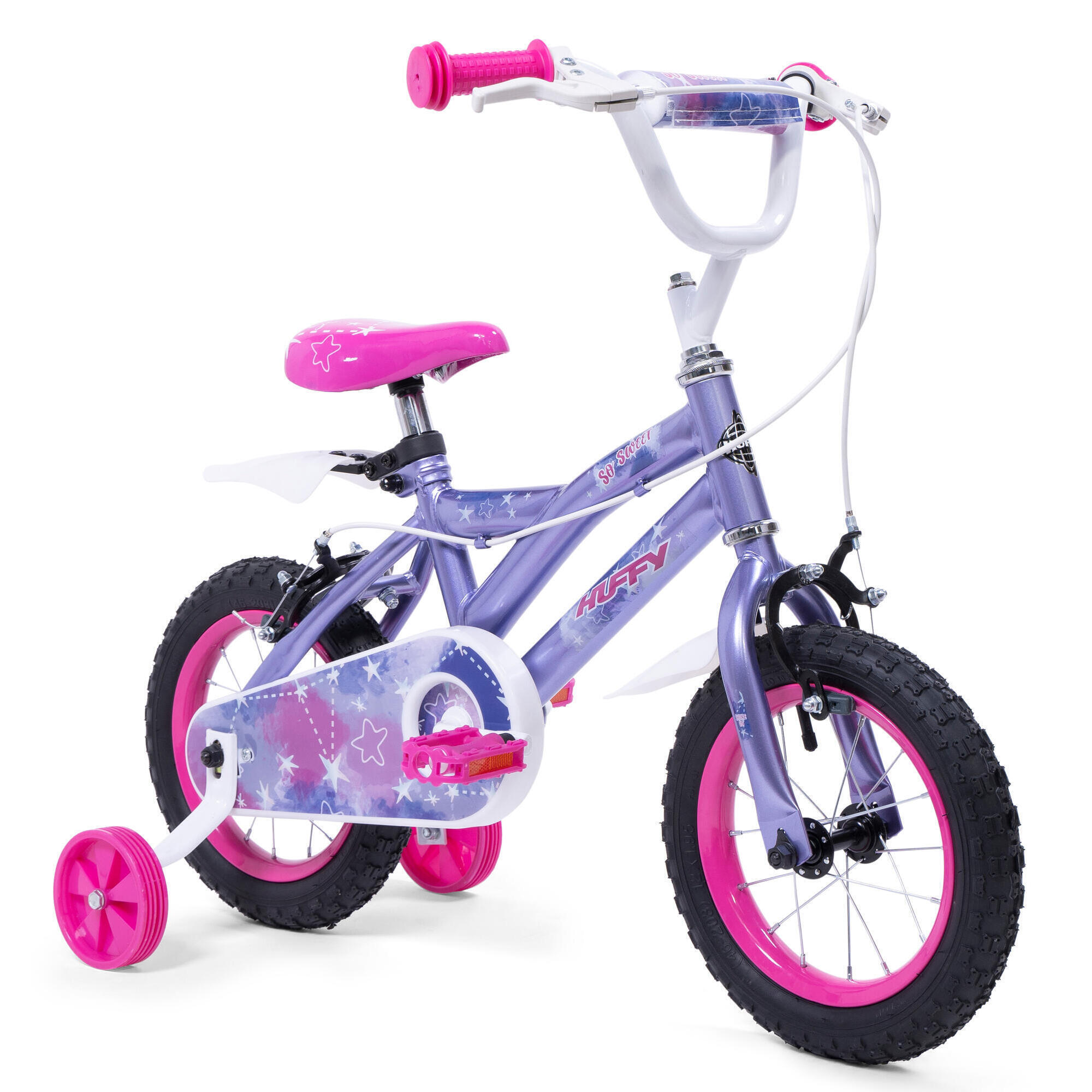 Huffy So Sweet 12 Inch Purple Girls Bike For Kids 3-5yrs 1/7