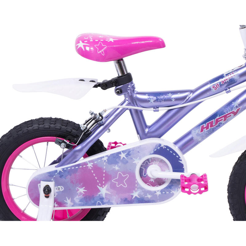 Vélo fille Huffy So Sweet 12 pouces violet pour enfants 3-5 ans