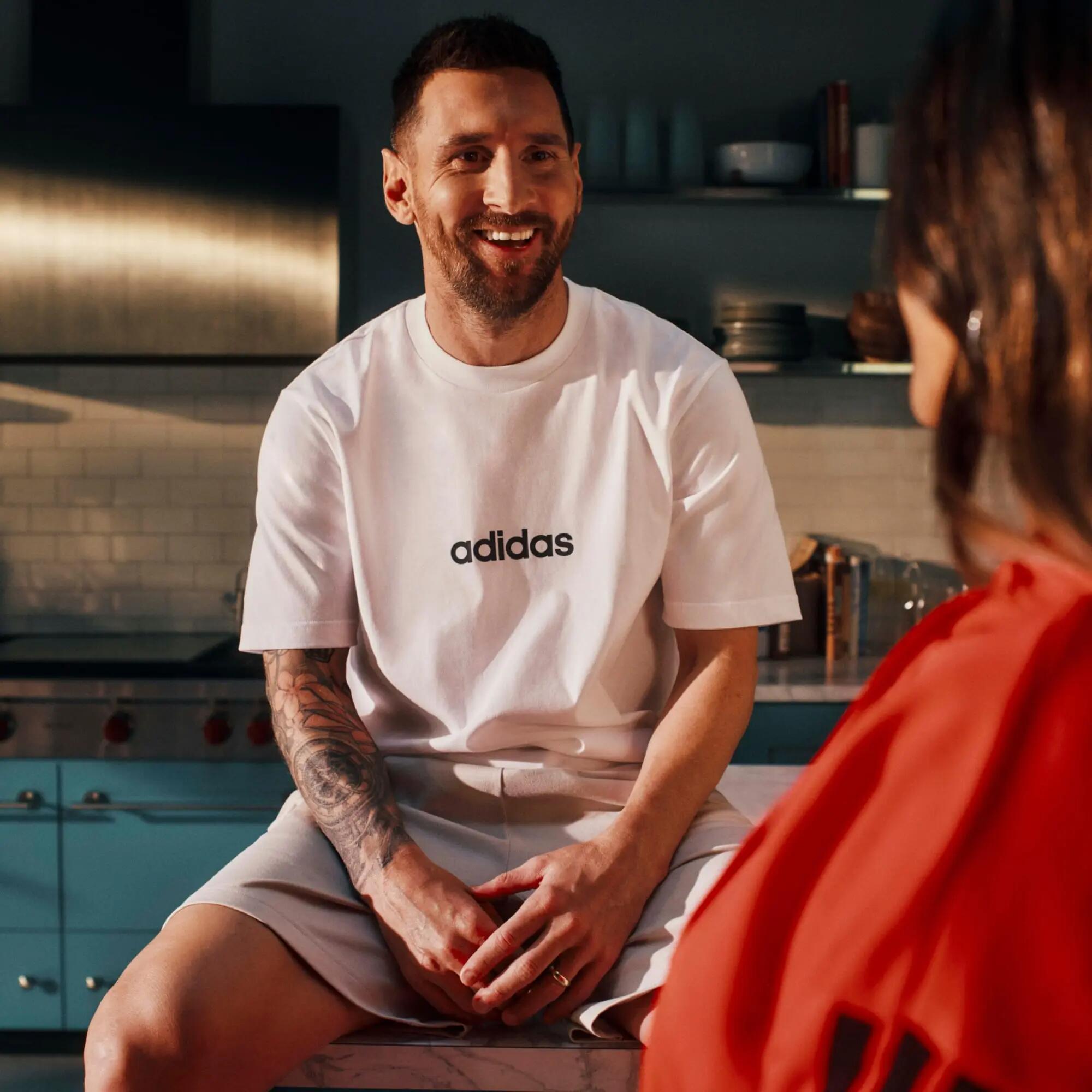 T-shirt jersey Essentials Linear 6/8