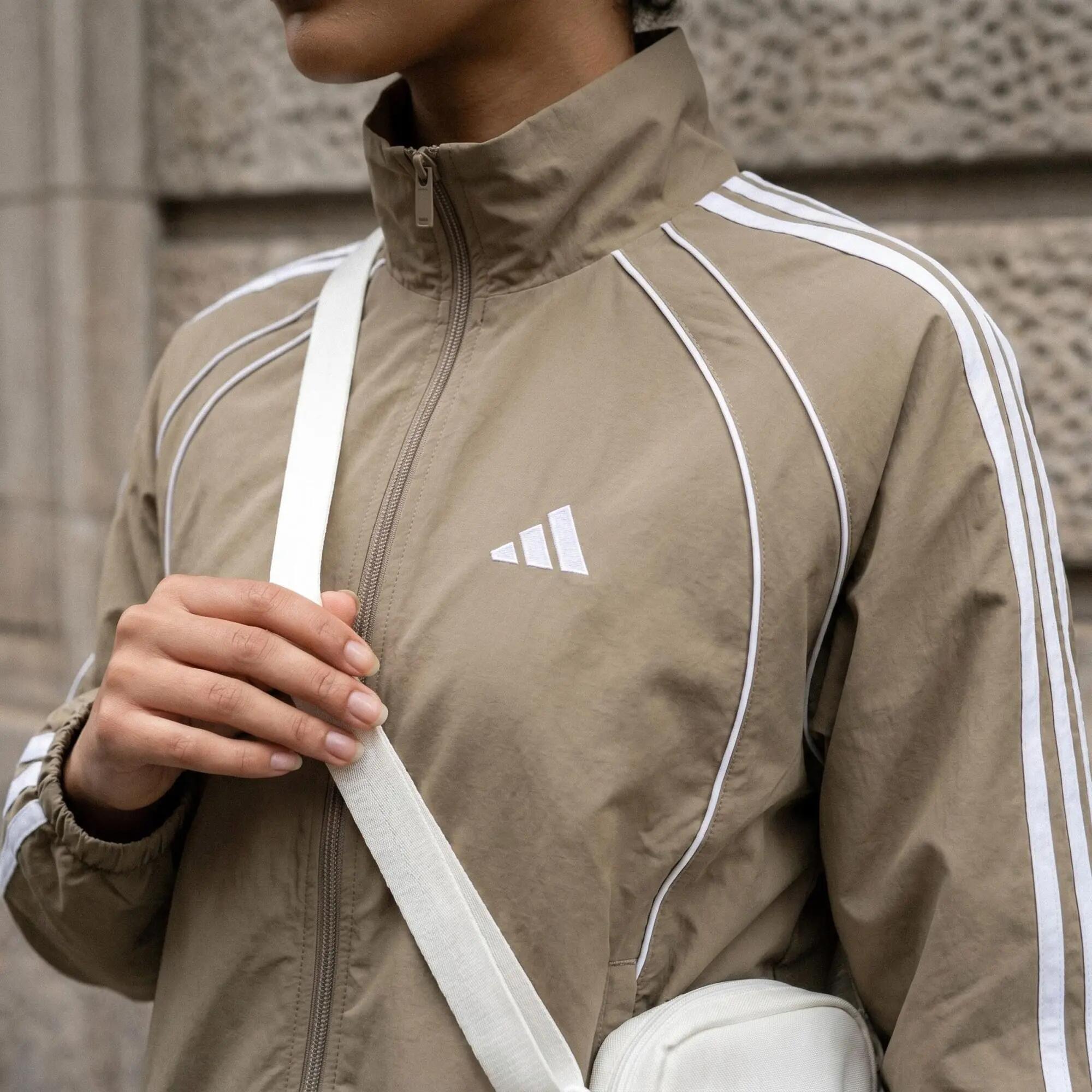 Casaco em Têxtil Tecido 3-Stripes Iconic 6/7