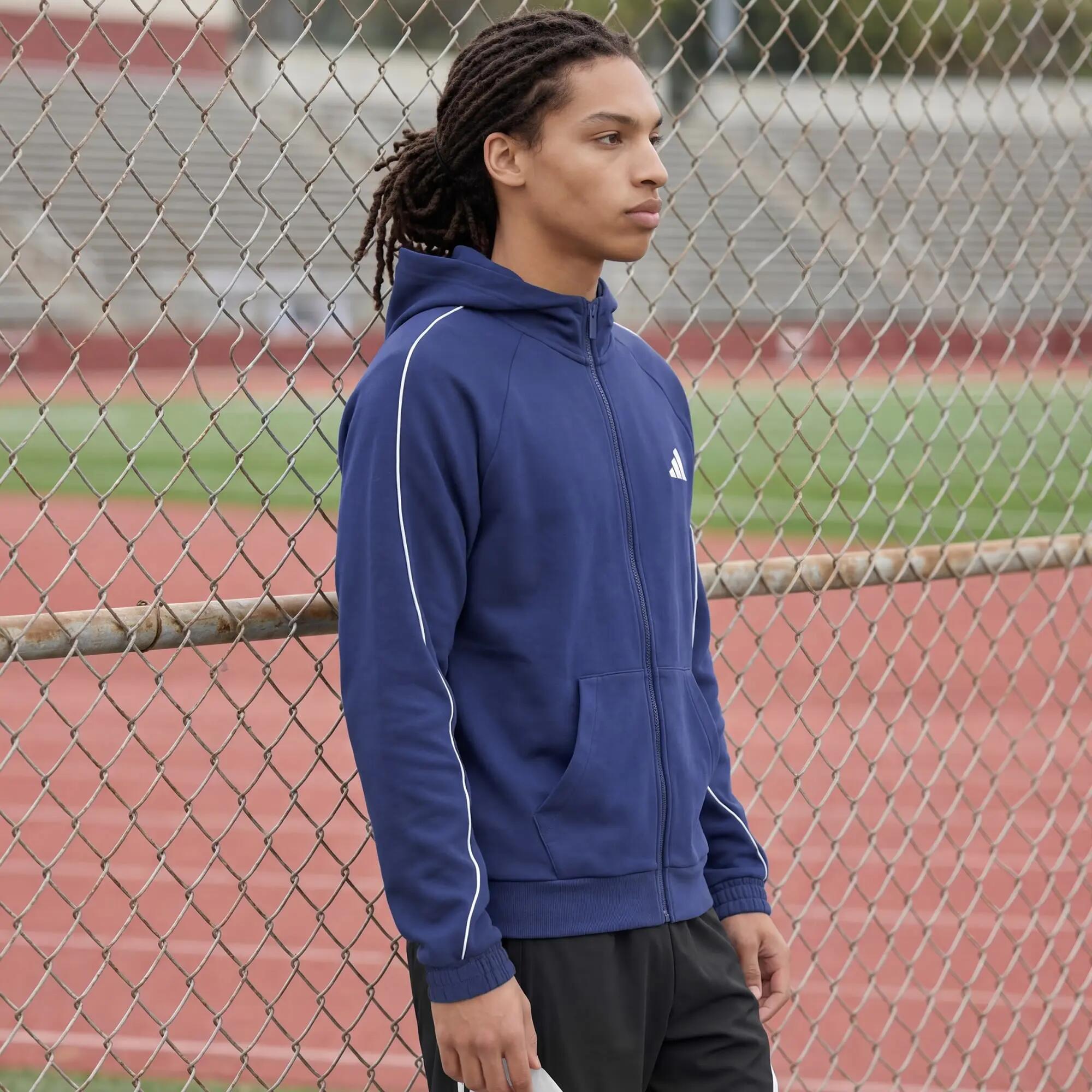 VESTE À CAPUCHE ZIP INTÉGRAL PETIT LOGO STADIUM 6/7