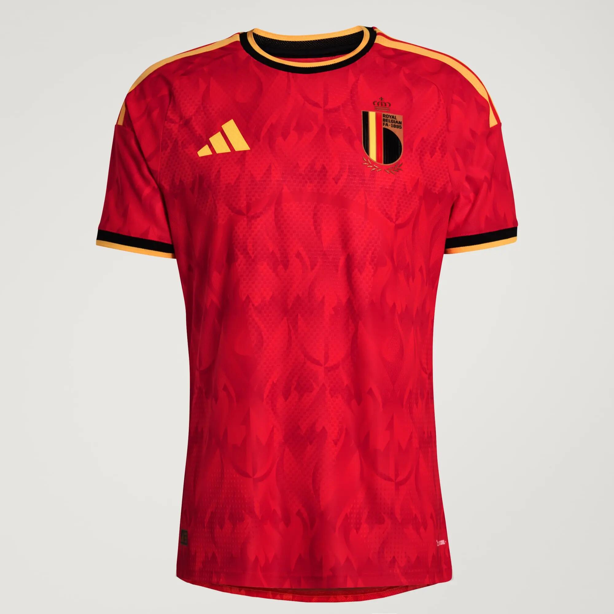 Belgien 26 Authentic Heimtrikot 7/7