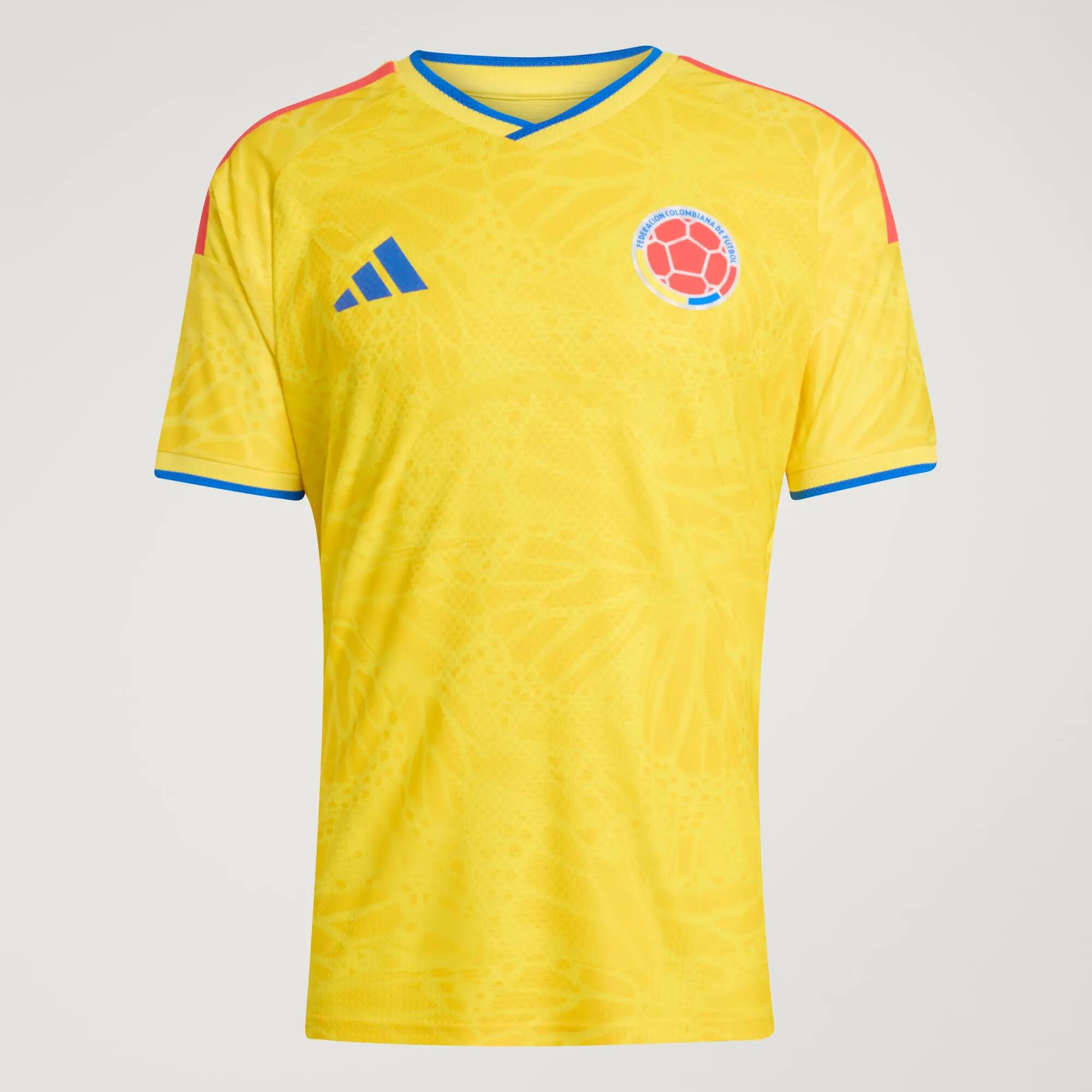 Colombia 26 Home Authentic Jersey 7/8