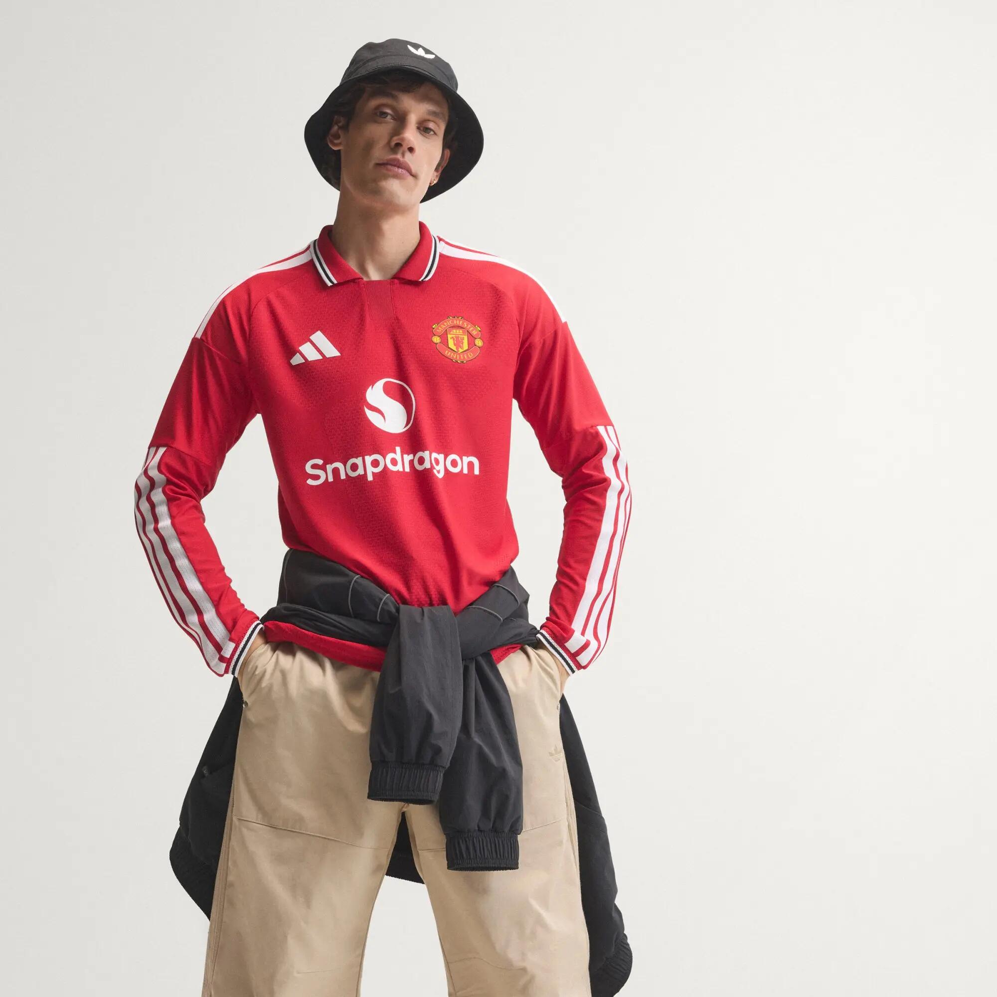 Manchester United 26/27 Authentic Heimtrikot, langärmelig 7/7