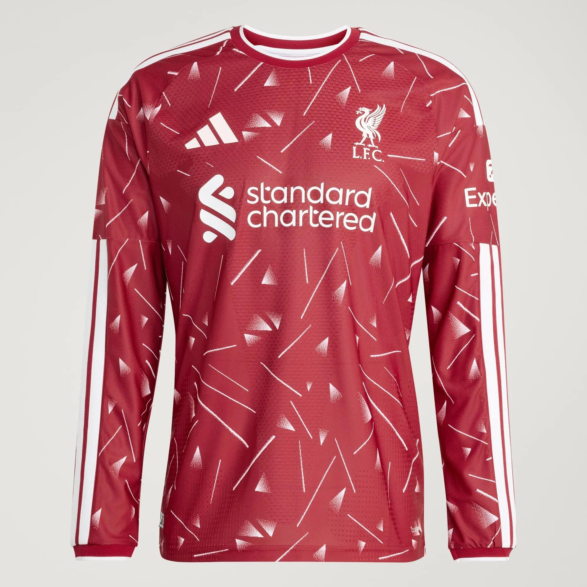 Liverpool FC 26/27 Authentiek Thuisshirt met Lange Mouwen 7/7