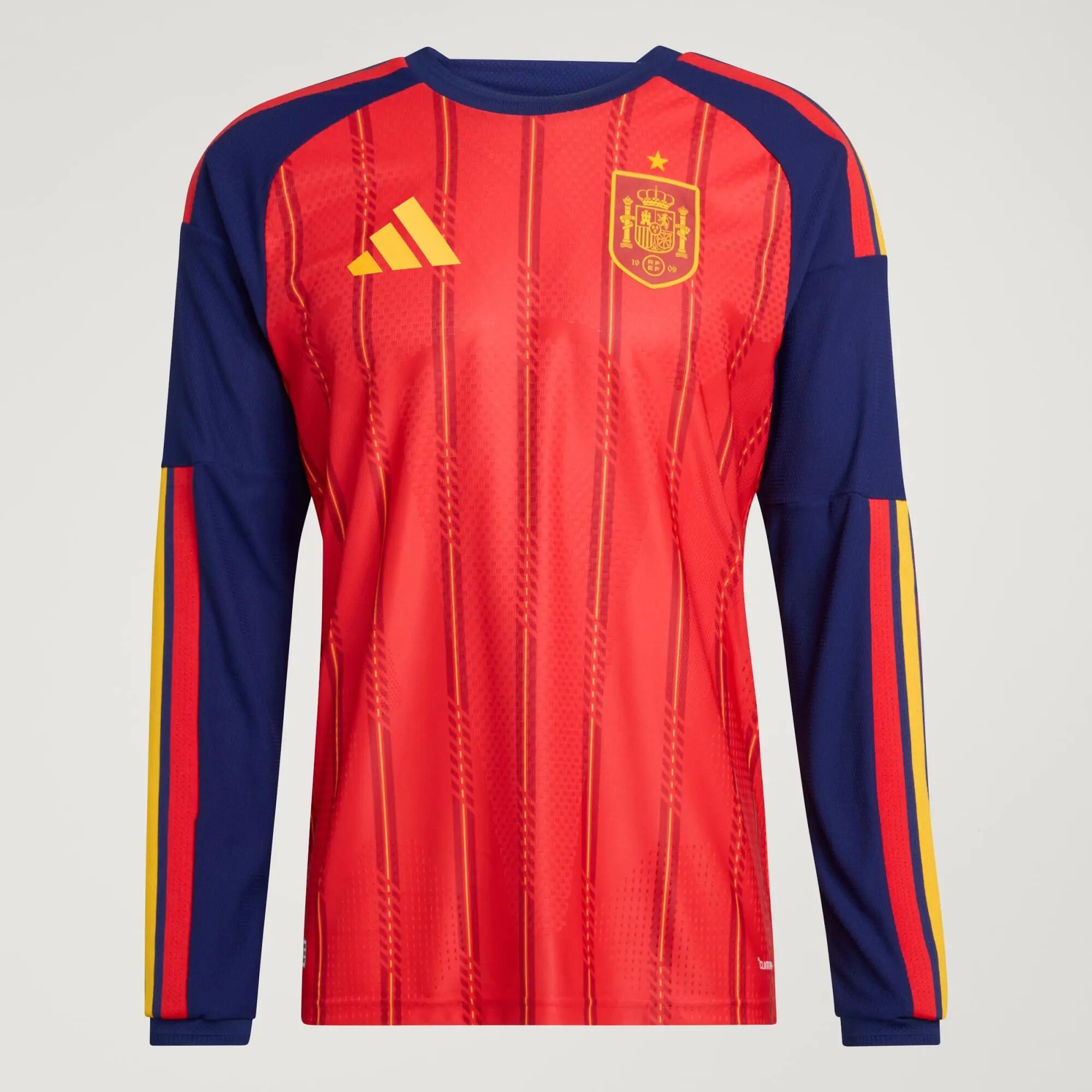 Spanien 26 Authentic Heimtrikot, langärmelig 5/15