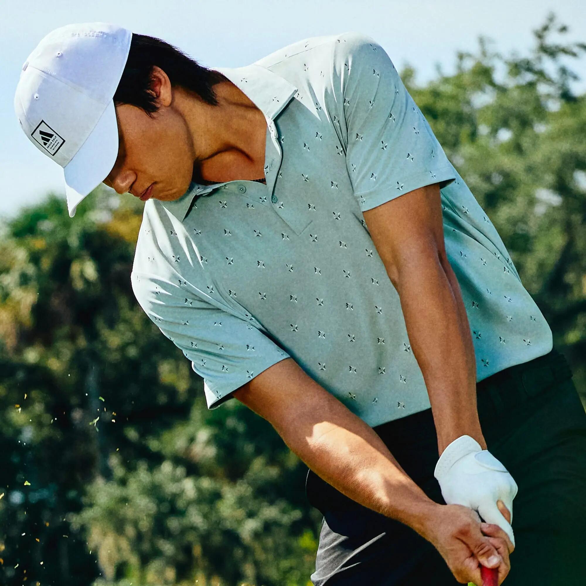 ULTIMATE365 ESSENCE PRINT CLIMACOOL POLO SHIRT 7/7