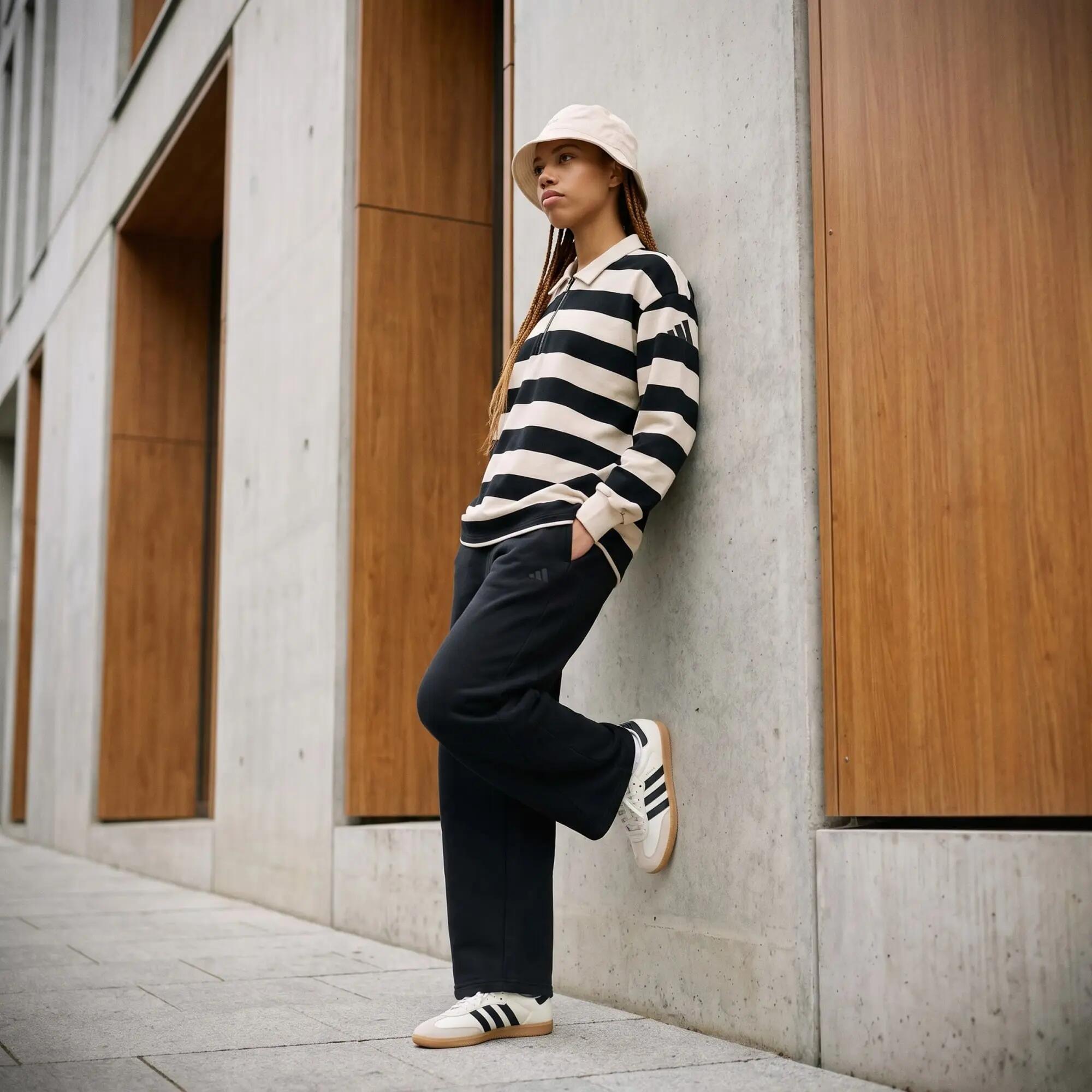 Polo Essencial Contemporâneo French terry de manga comprida 6/7