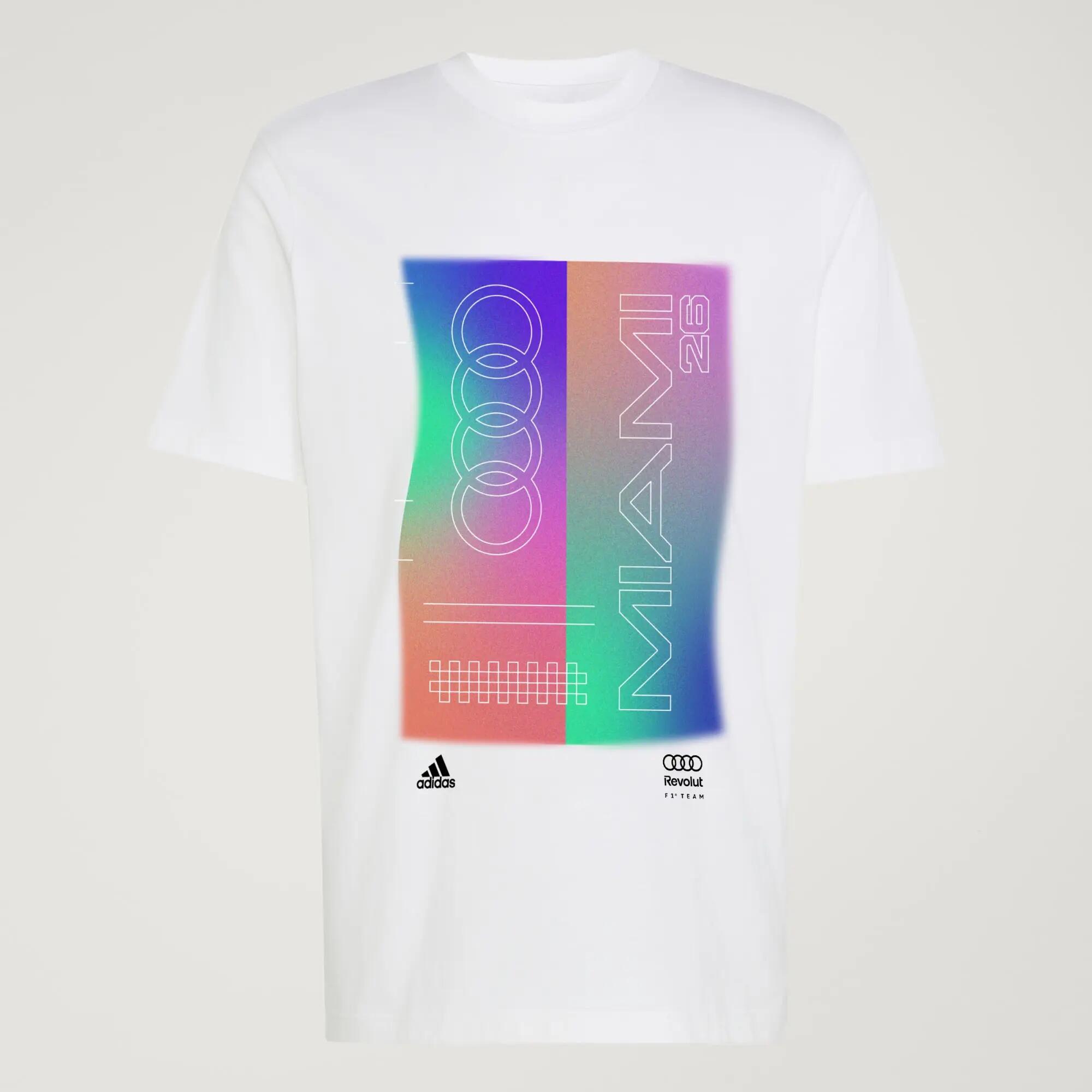 T-SHIRT CON GRAFICA AUDI REVOLUT F1 TEAM TEAMGEIST 5/12