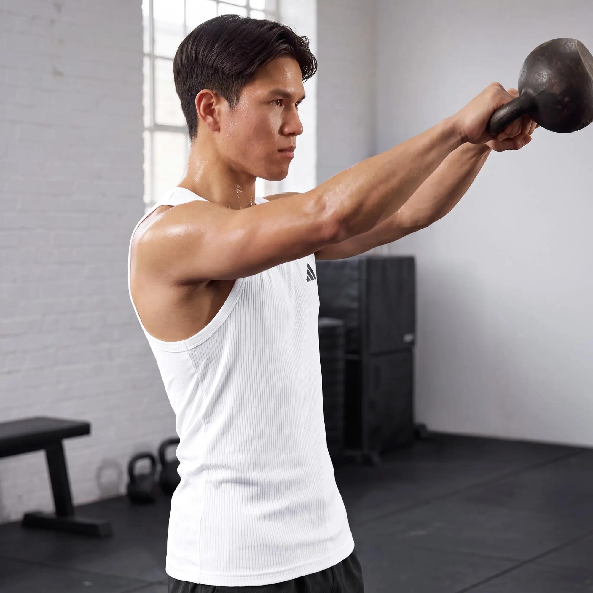 PrimeLift Essentials Workout Rib Tanktop 7/7