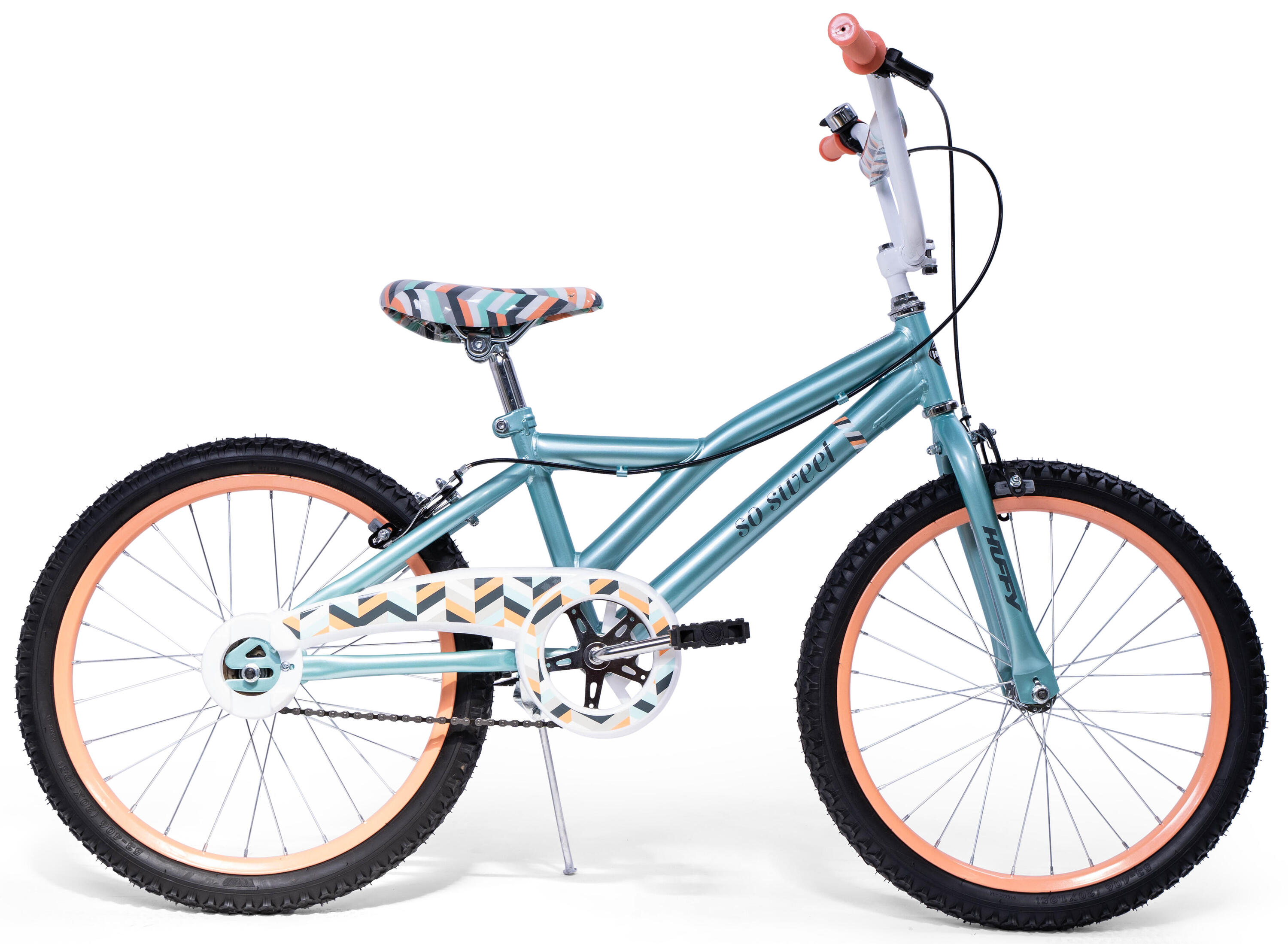 Huffy So Sweet 20" Wheel Girls Bike For Kids 6-9 Sea Crystal Teal BMX Style 2/7